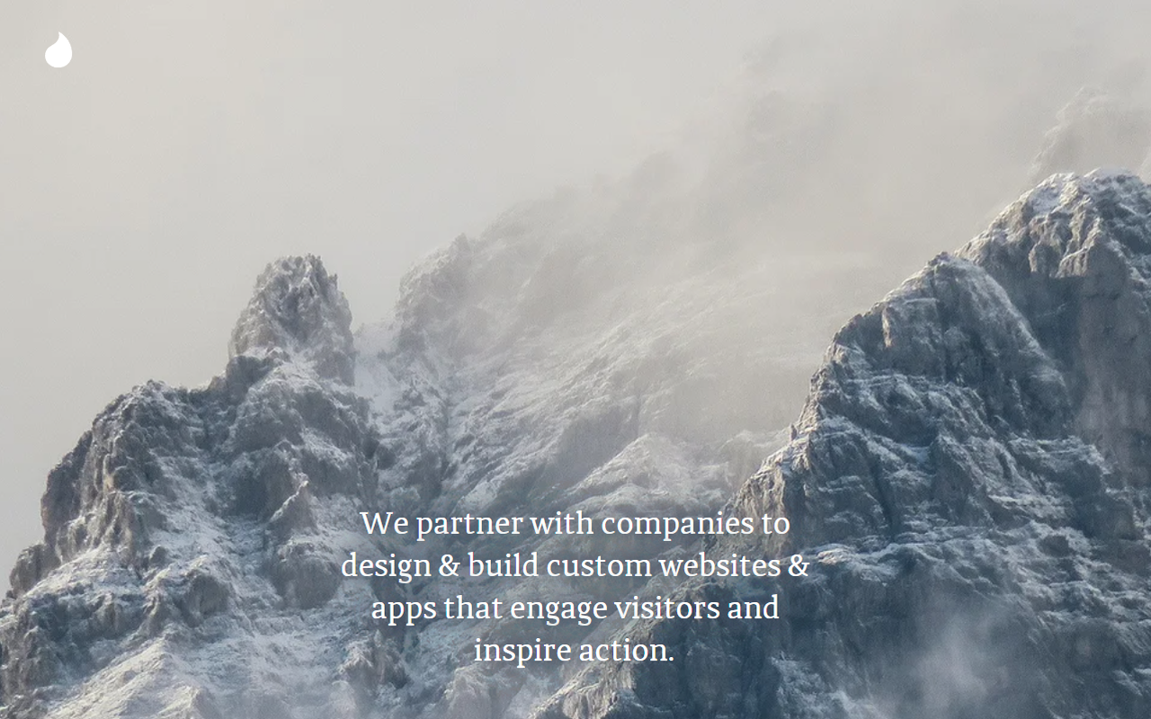 Grey Sky Media homepage screenshot