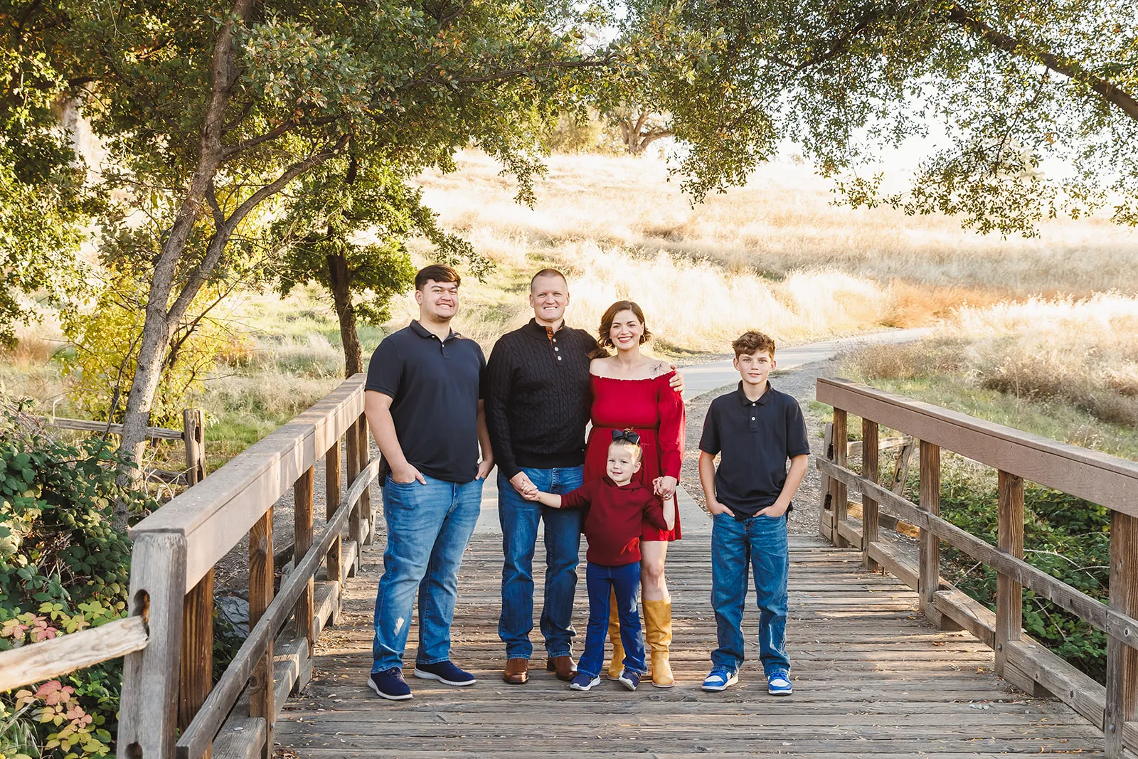 Wesley Cable with his family
